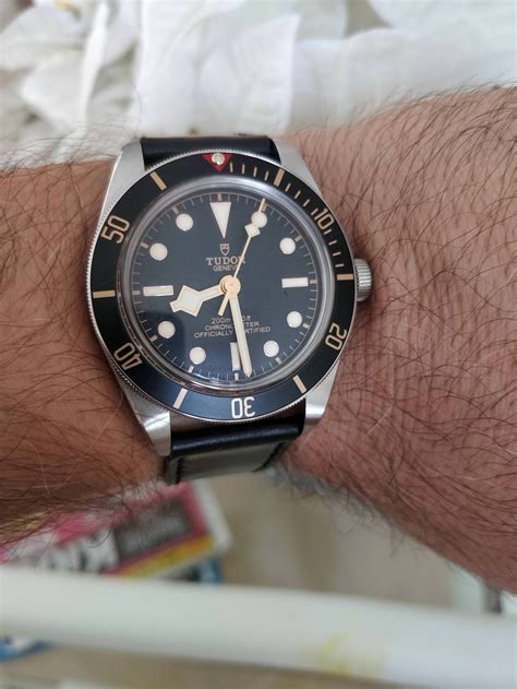 tudor black bay 58 leather strap price|tudor black bay 58 specifications.